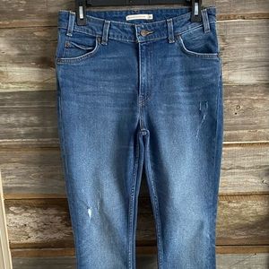 Levi’s Cropped High Waist Skinny Jeans